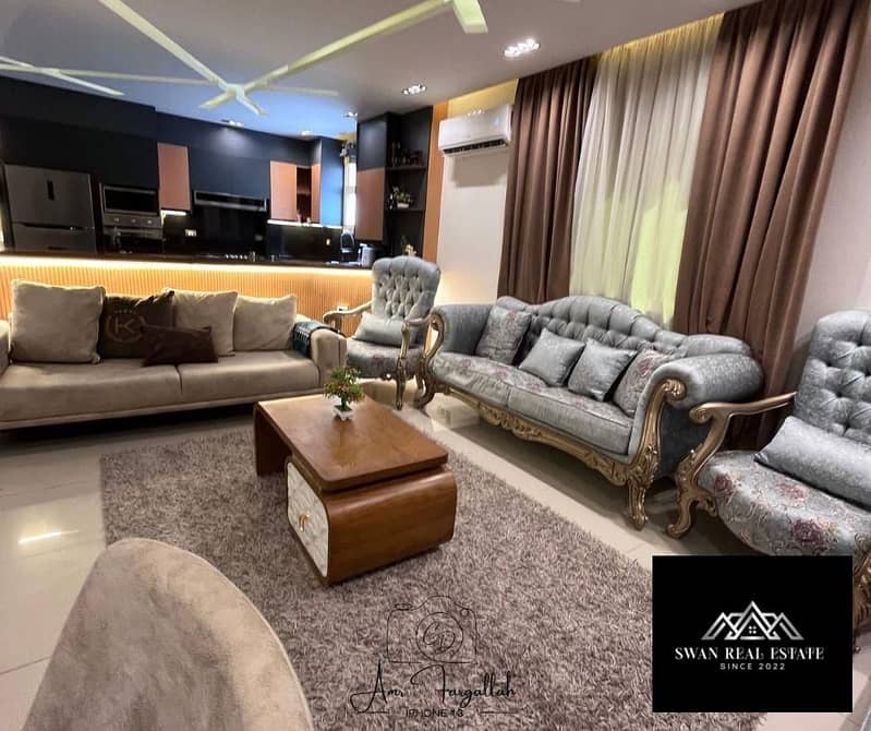 Luxury 3BR Ground Floor Hotel Apt (170m²) in Zayed | Near El Karma & Mazar Mall | Annual Rent: 40k EGP - Aanzicht 5