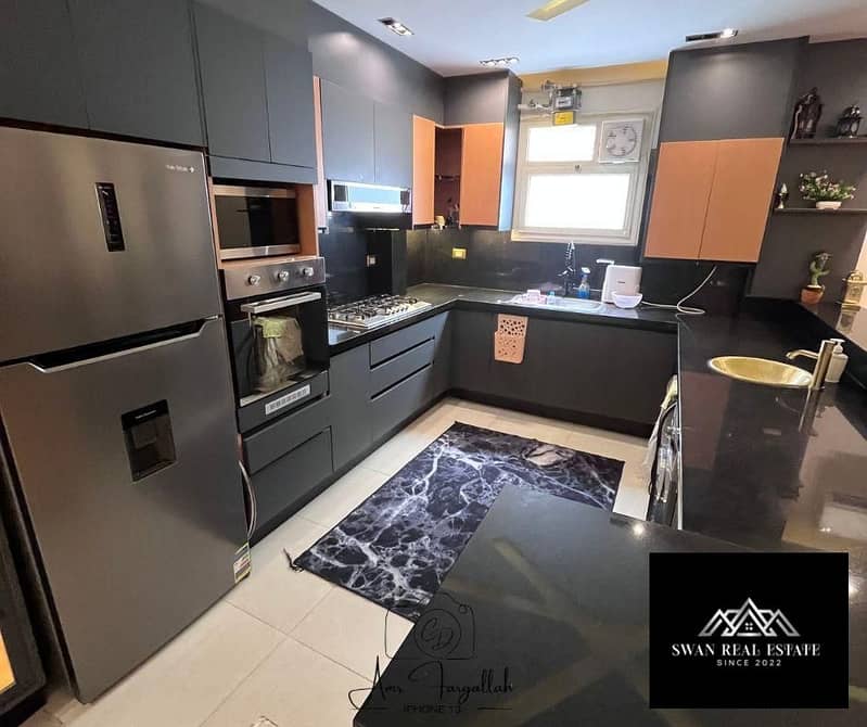 Luxury 3BR Ground Floor Hotel Apt (170m²) in Zayed | Near El Karma & Mazar Mall | Annual Rent: 40k EGP - Meer