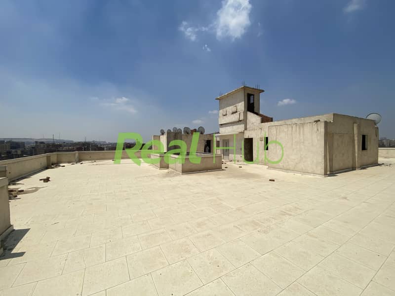 The Largest 288 sqm Rooftop for Sale in the Heart of Abbassia – At the Lowest Price Per Square Meter – pohled 3