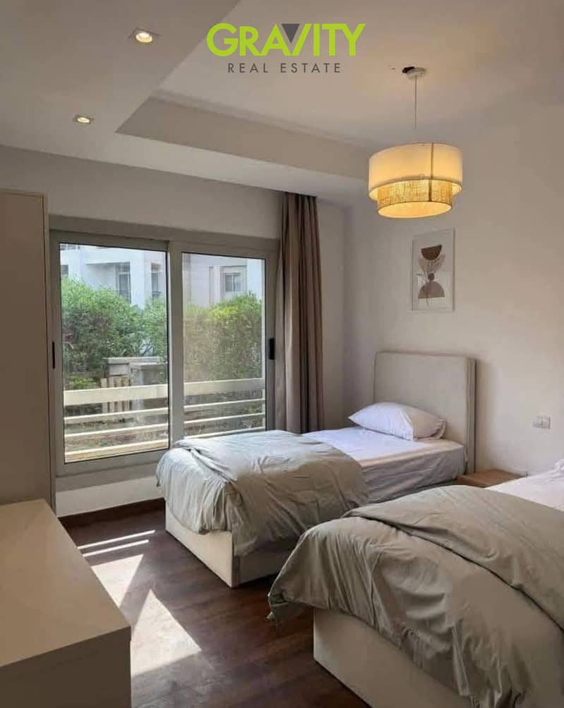 Pay the cash price in installments over two years for an apartment, delivered fully finished, in Rock White - New Heliopolis - Apartment for sale - Ansicht 6