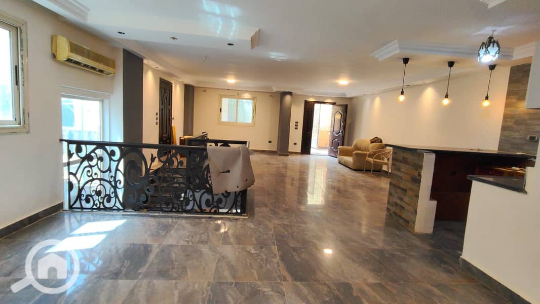 **Duplex for Rent – Administrative – New Cairo – First Settlement – Al Banafseg Villas** **Prime Location** near Mohamed Naguib Axis and Wa - Ansicht 2
