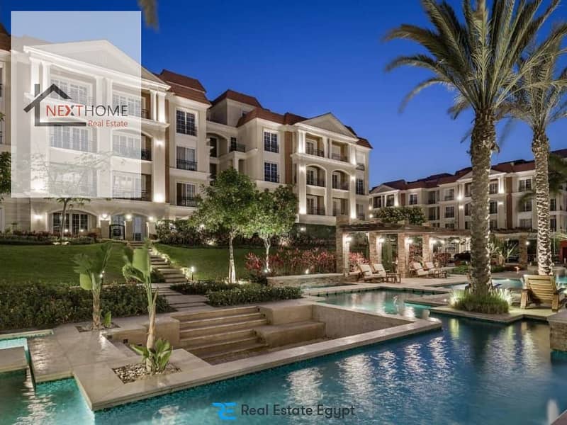 For sale with the lowest down payment in Regents Square Compound ground floor apartment with a prime garden location and landscape view new cairo - Ansicht 2