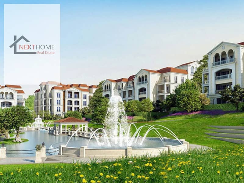 For sale with the lowest down payment in Regents Square Compound ground floor apartment with a prime garden location and landscape view new cairo - Ansicht 4