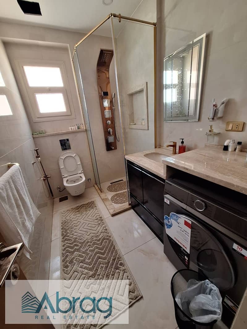 Two-bedroom apartment for sale, fully furnished with appliances and air conditioning, in Dreamland, 6th of October City. - Widok 6