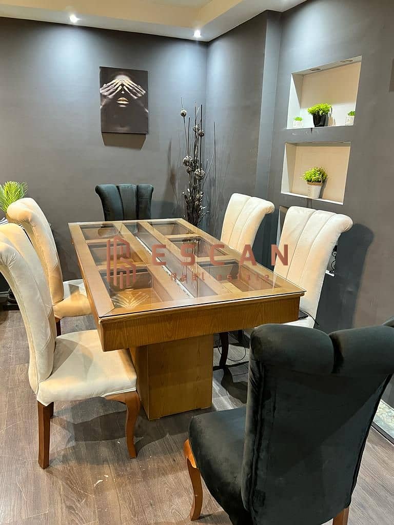 Apartment for sale in Al Rehab City 2, ground floor with garden, 197 meters. Sale includes furniture and appliances. - Ansicht 2