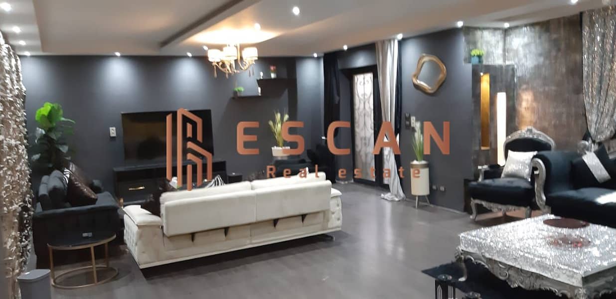 Apartment for sale in Al Rehab City 2, ground floor with garden, 197 meters. Sale includes furniture and appliances. - Ansicht 4