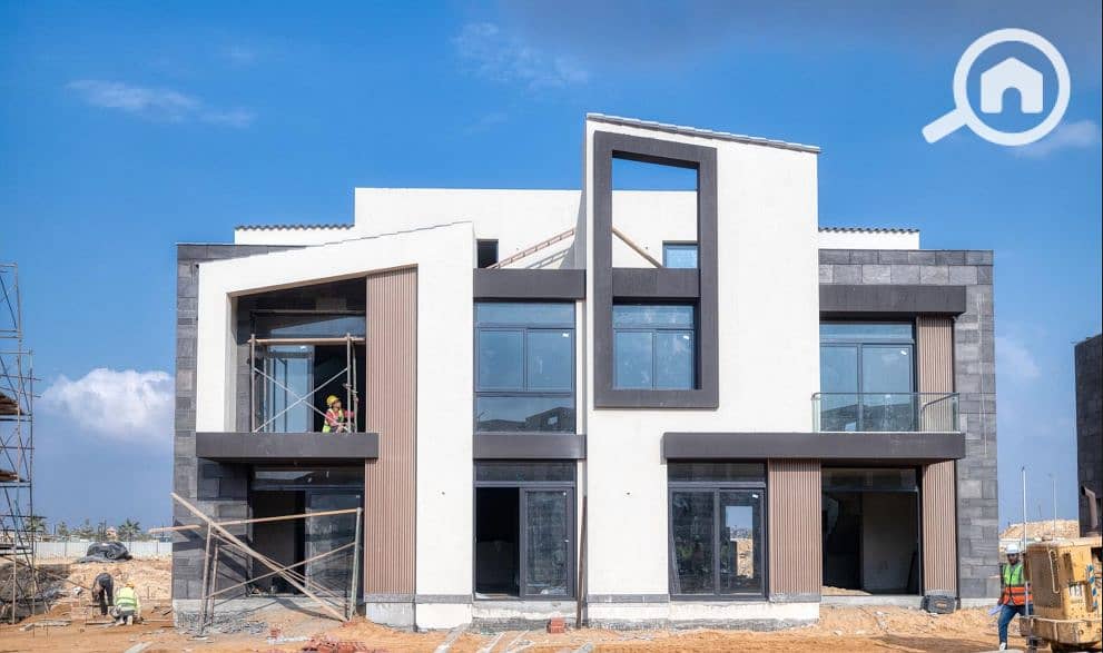 Town villa for sale in KEEVA on Dahshur link next to Palm Hills and Al-Jazeera Club - Widok 5