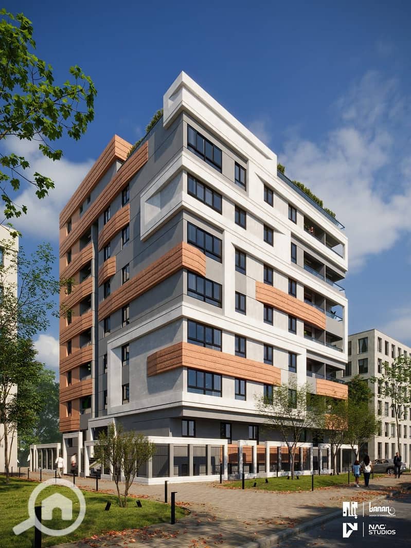 Apartment for sale 145m elevated ground floor immediate delivery in the first neighborhood, Mid Hill, Mokattam - Ansicht 4