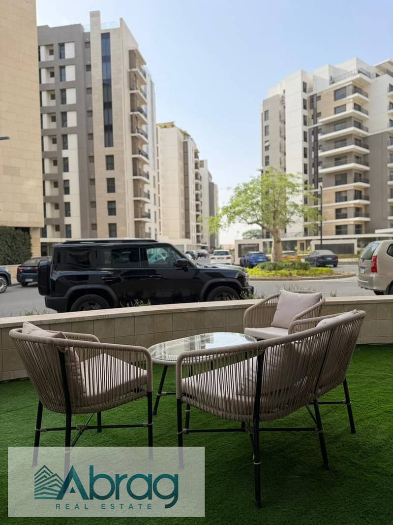 Furnished studio apartment for rent in Zed West, ground floor, Sheikh Zayed – pohled 3