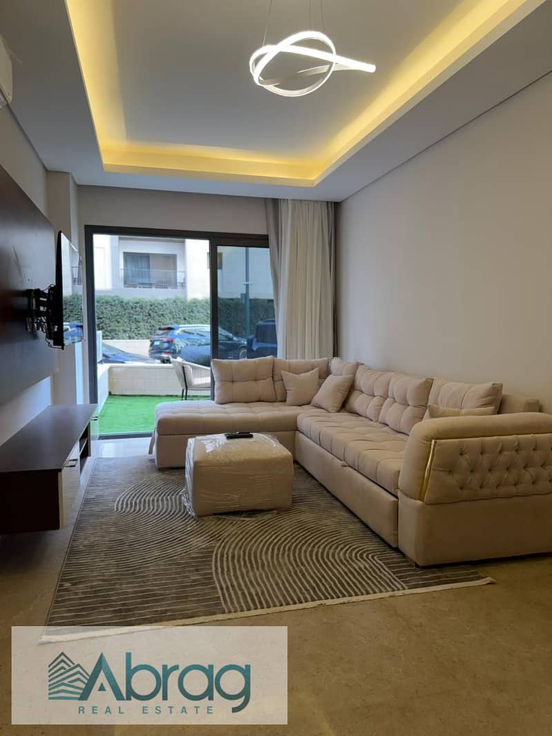 Furnished studio apartment for rent in Zed West, ground floor, Sheikh Zayed – pohled 6