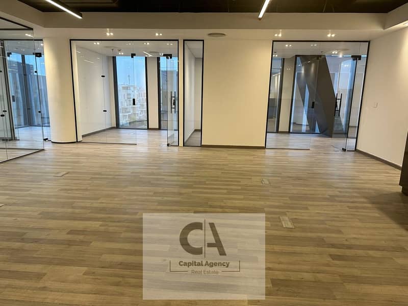fully finished administrative office for sale with air conditioning _in EDNC SODIC, near Hyde Park and Mivida, Fifth Settlement - Ansicht 3