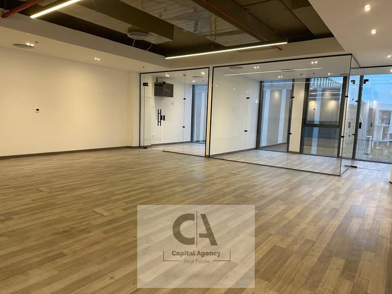 fully finished administrative office for sale with air conditioning _in EDNC SODIC, near Hyde Park and Mivida, Fifth Settlement - Ansicht 5