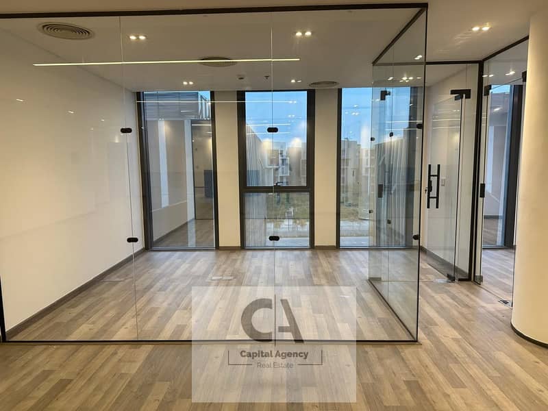 fully finished administrative office for sale with air conditioning _in EDNC SODIC, near Hyde Park and Mivida, Fifth Settlement - Ansicht 6