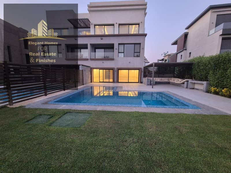 Luxury Twinhouse Villa for Rent in Katameya Dunes – Direct Golf View - Widok 2