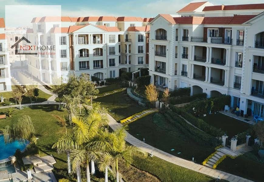 Ground floor apartment for sale in a prime location with a landscape view in Regents Square Compound, Fifth Settlement next to Al Ahly Club. – pohled 4