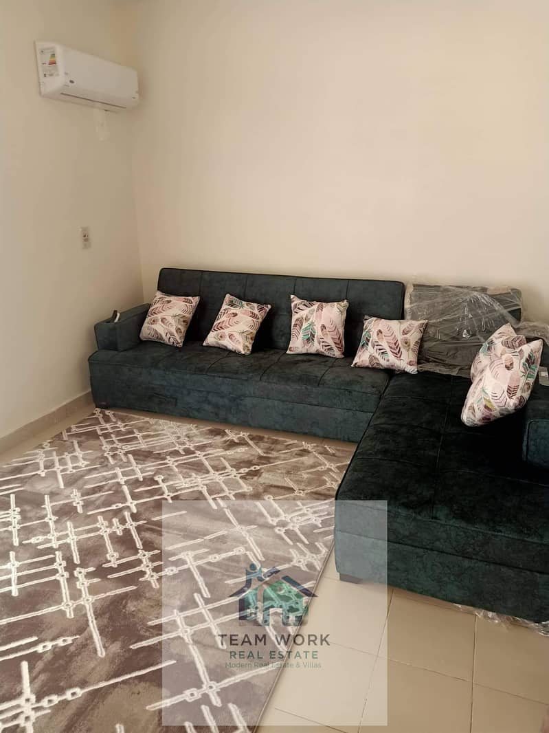 Furnished apartment for sale in Al-Mustaqbal Buildings at a very bargain price. Prime location with a landscape view. Air-conditioned. Sale includes f - Ansicht 5
