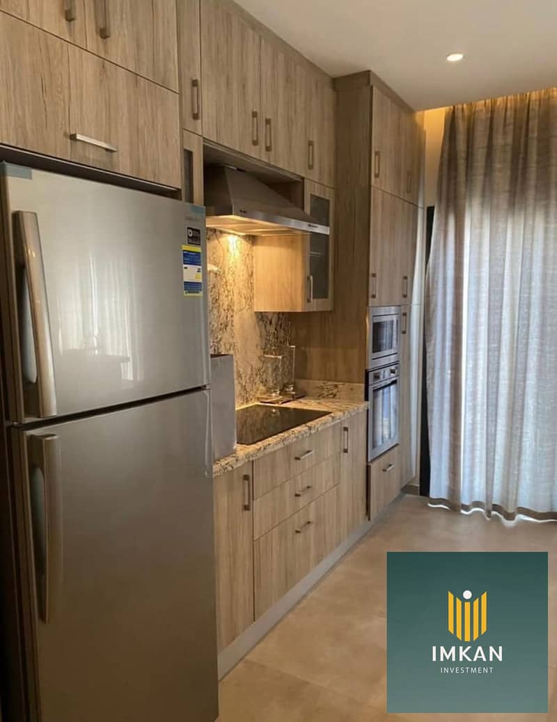 For immediate occupancy in Fifth Settlement, a 3-bedroom apartment for sale in Al Patio Oro Compound with a down payment of 1 million and ultra-super- - Widok 3