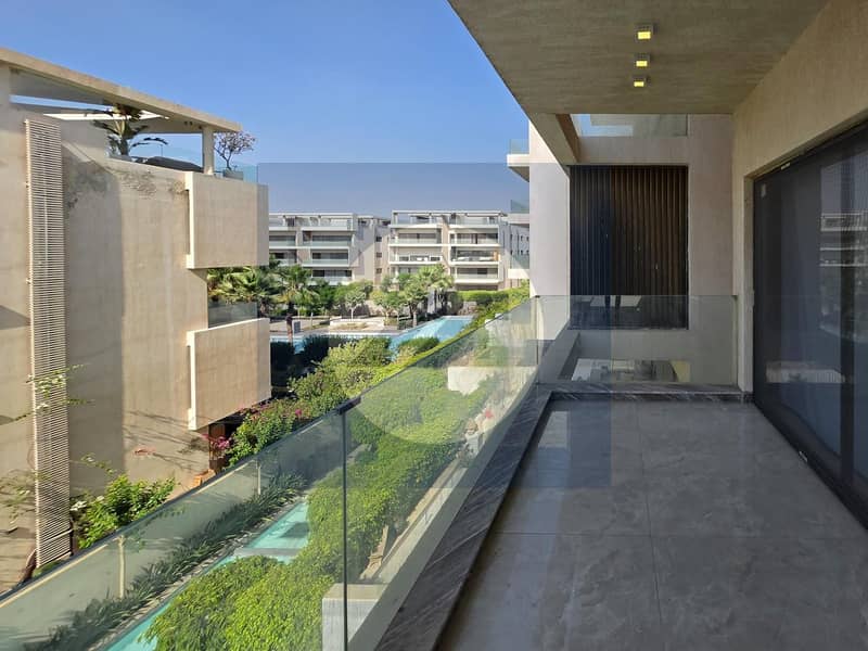 For Rent semi furnished Apartment and 3 Master Bedrooms in Lake View Residence, New Cairo – pohled 2