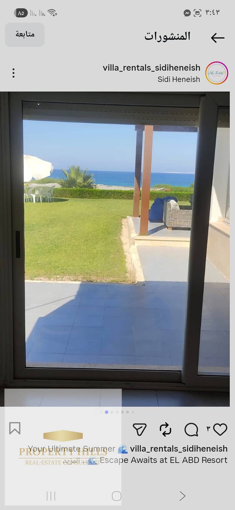 For selling villa in sidi henish next to almaza bay full sea view – pohled 4