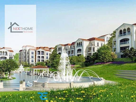 Apartment for sale at the lowest price in Fifth Settlement, Regents Square Compound, prime location, landscape view, New Cairo. - Ansicht 3