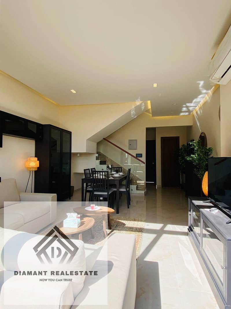 Duplex for sale Finished VIP with kitchen and dressing room, at Special price in Mostakbal City Over 12Years Steps from tourist attraction and Haptown – pohled 2