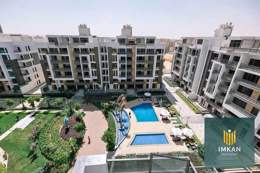 Apartment for sale with a down payment of 520,000 EGP, payable in installments over 10 years, in The Icon Residence compound in New Cairo, opposite Hy - Widok 2