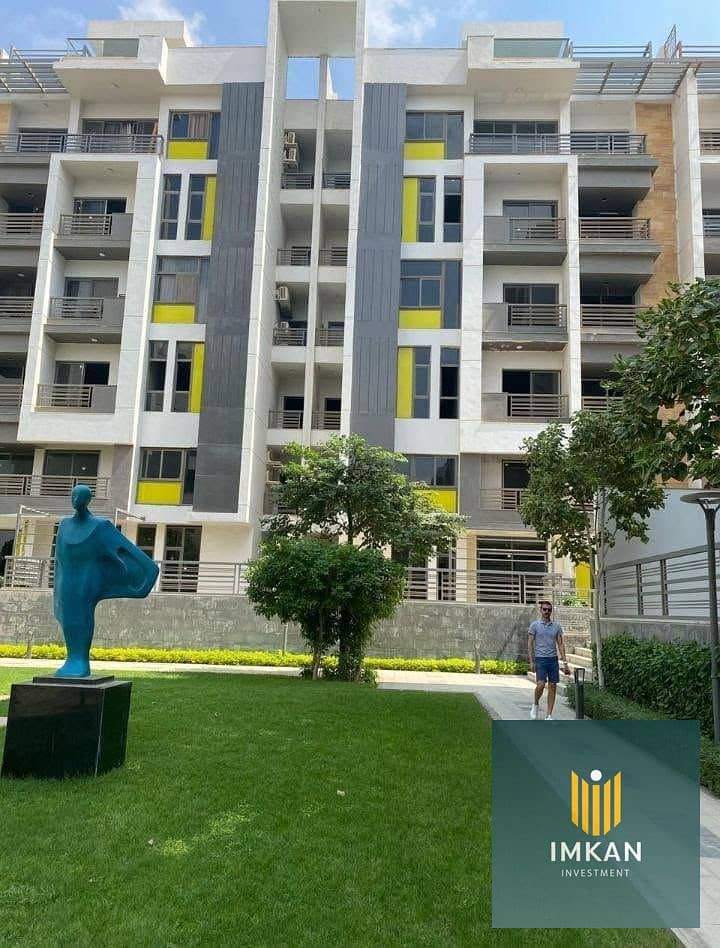 Apartment for sale with a down payment of 520,000 EGP, payable in installments over 10 years, in The Icon Residence compound in New Cairo, opposite Hy - Więcej