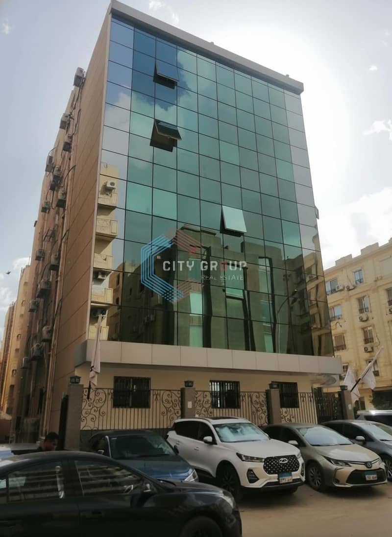 Administrative building for rent in Zahraa El Maadi, suitable for major companies. 1400 square meters. - Widok 2