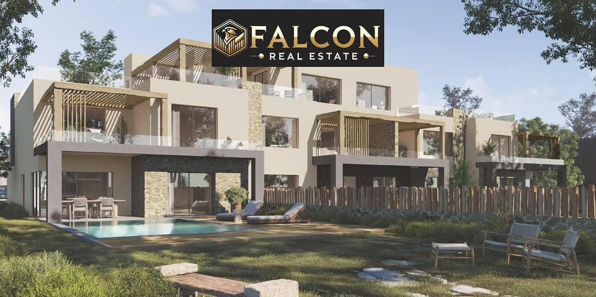 With 30% Discount Own A Fully Finished Chalet 1st Row On Lagoon With Sea View in Sidi Heneish Beside Silver Sands & Almaza Bay in Marsa Baghoush - Vista 4