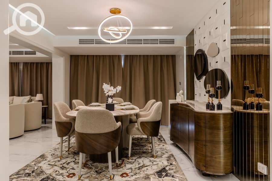 Duplex villa with hotel finishing near Safir Hotel in Midan, spacious for upscale and distinctive living in Dokki. - Widok 3