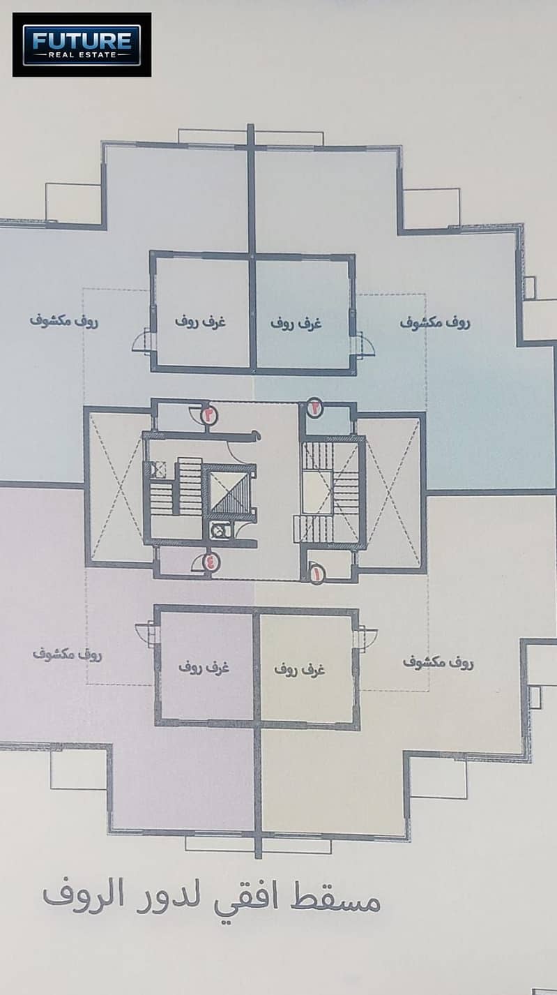 Penthouse 171 m + 140 m roof in Capital Gardens Compound, Administrative Capital - Ansicht 4