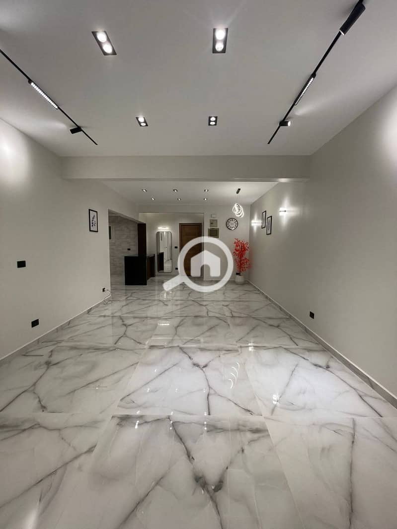 Apartment 180m² for sale on Al-Hegaz Main Street, Heliopolis | 3 rooms including a master | Super Lux finishing – pohled 4