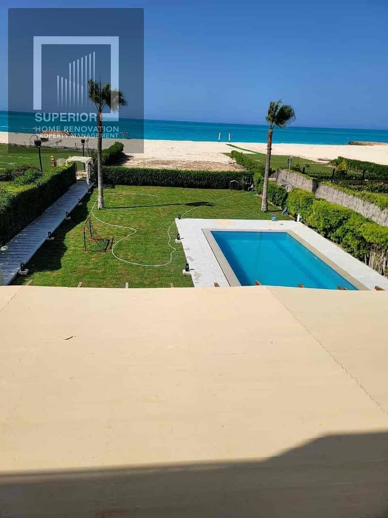 Villa marina 7 First row sea private pool Frist use – pohled 5