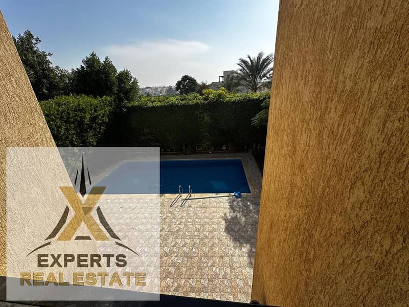 Villa for Rent with a Private Swimming Pool, Kitchen, and Air Conditioning in Madinaty - Ansicht 5