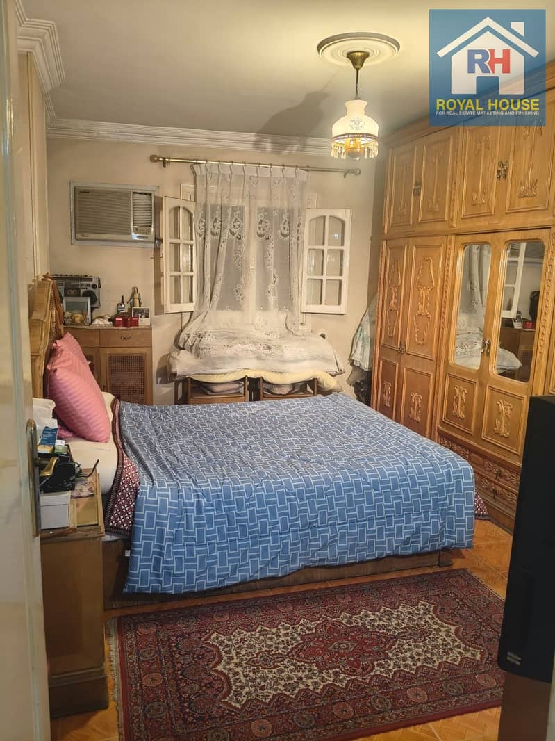 Apartment for sale, 120 sq m, on Mohamed Abdel Khalek Street, off Selim El Awal Street, near Ibn Khaldoun School, El Naam, close to El Helmiya Square. - Widok 5