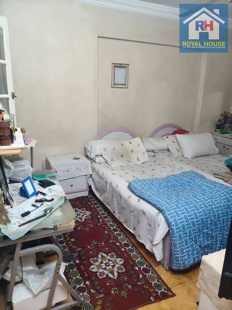 Apartment for sale, 120 sq m, on Mohamed Abdel Khalek Street, off Selim El Awal Street, near Ibn Khaldoun School, El Naam, close to El Helmiya Square. - Widok 6