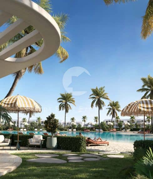 WITH INSTALLMENTS OVER 10 YEARS FULLY FINISHED CHALET DIRECTLY ON THE LAGOON WITH A PANORAMIC VIEW IN RAS EL HEKMA, NORTH COAST. - Ansicht 6