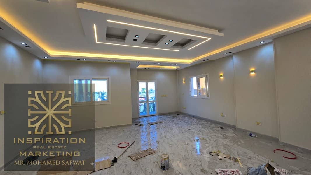 Administrative office 220m for rent in New Lotus | Directly on Al-Nawadi Street - First use - Ansicht 2