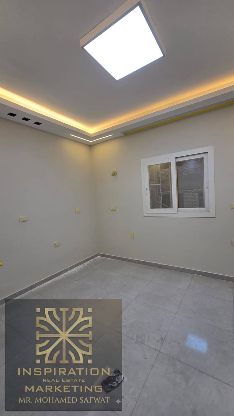 Administrative office 220m for rent in New Lotus | Directly on Al-Nawadi Street - First use - Mehr