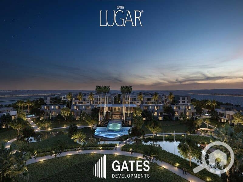 At a great price, receive your double-view apartment on the lagoon and landscape in New Zayed, next to Sphinx Airport. - Ansicht 5