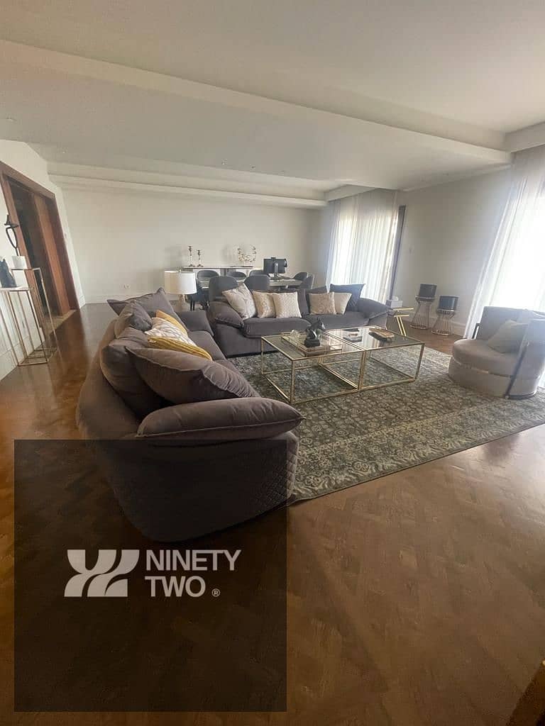 Luxury Furnished Apartment for Rent in Katameya Dunes 400sqm Full Golf View - Widok 2