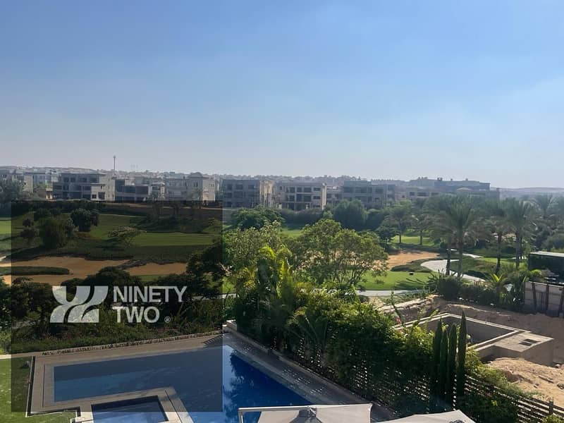 Luxury Furnished Apartment for Rent in Katameya Dunes 400sqm Full Golf View - Widok 3
