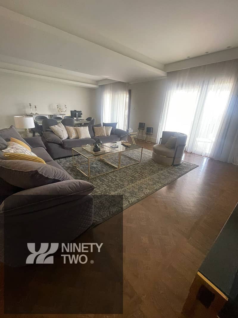 Luxury Furnished Apartment for Rent in Katameya Dunes 400sqm Full Golf View - Widok 5