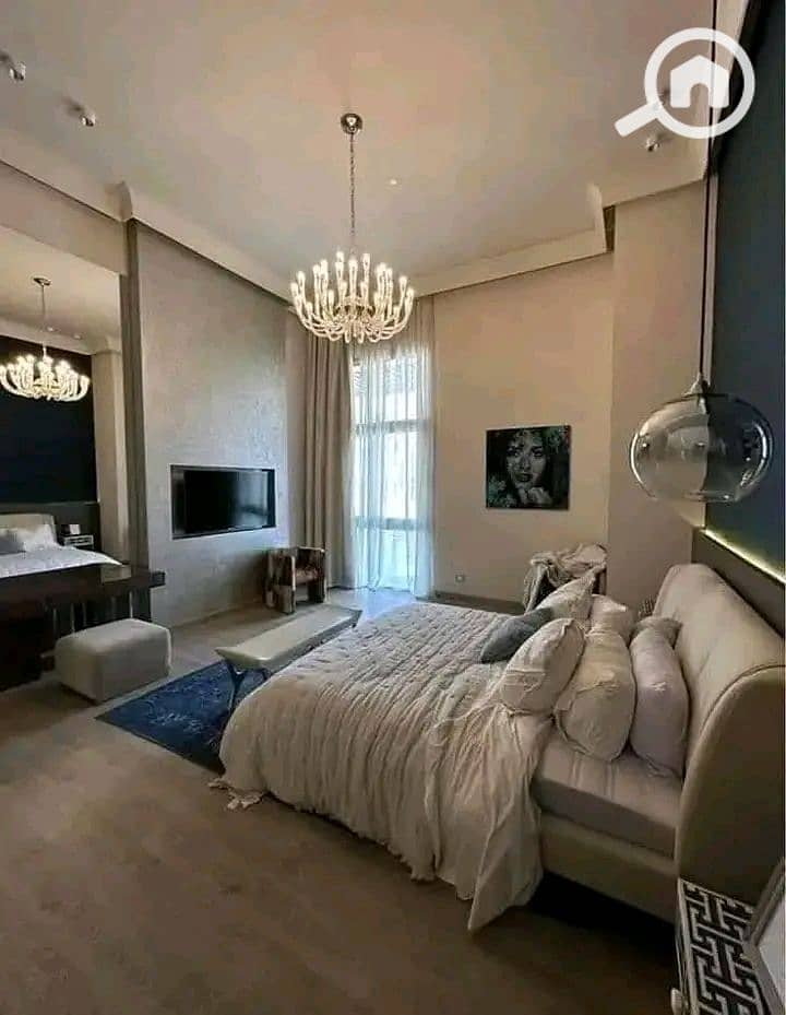 Apartment+ large garden open view landscaped bahari corner prime location in New Cairo, directly opposite Cairo Airport and minutes from Heliopolis - Widok 3