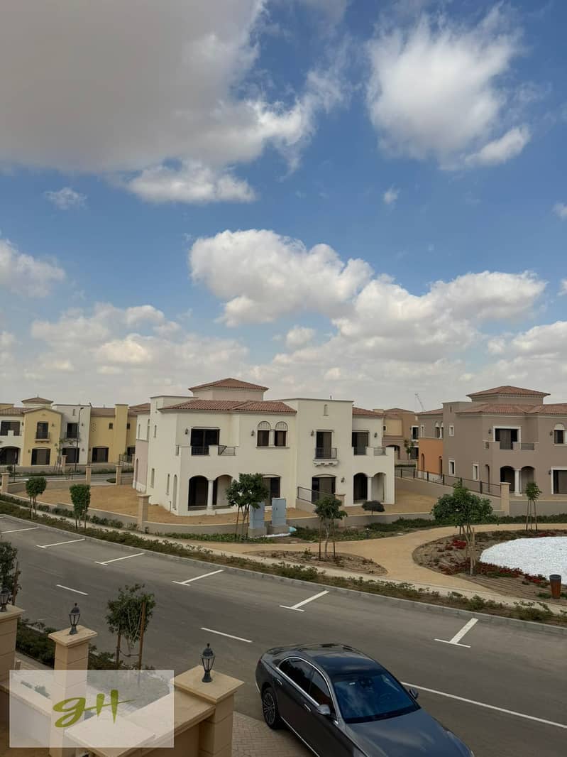 Delivered Twin House For Sale in City Gate Diar Qatari New Cairo - Widok 4