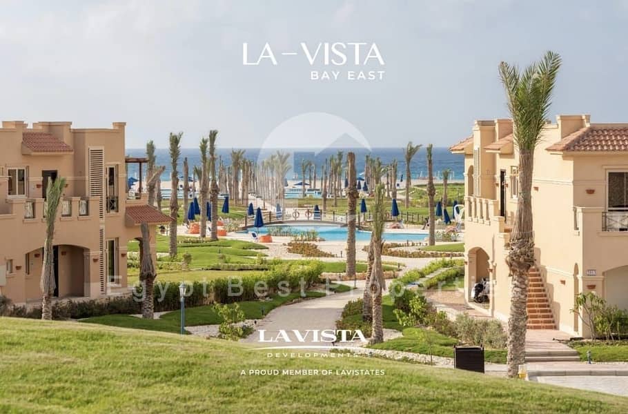 Deliver 2028 | PoolFront Fully Finished 4th Sea Row Upper Chalet With Prime Roof Overlooking Sea Over 7 Years Plan At La Vista Ras El-Hekma - Widok 5