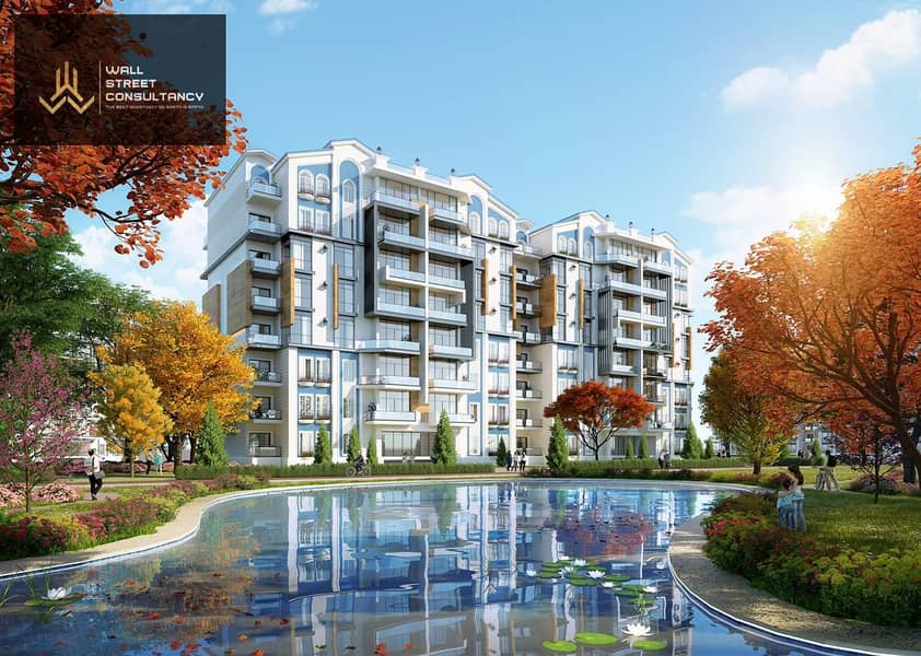 Apartment for sale in a prime location on the Green River in the heart of the New Administrative Capital – další