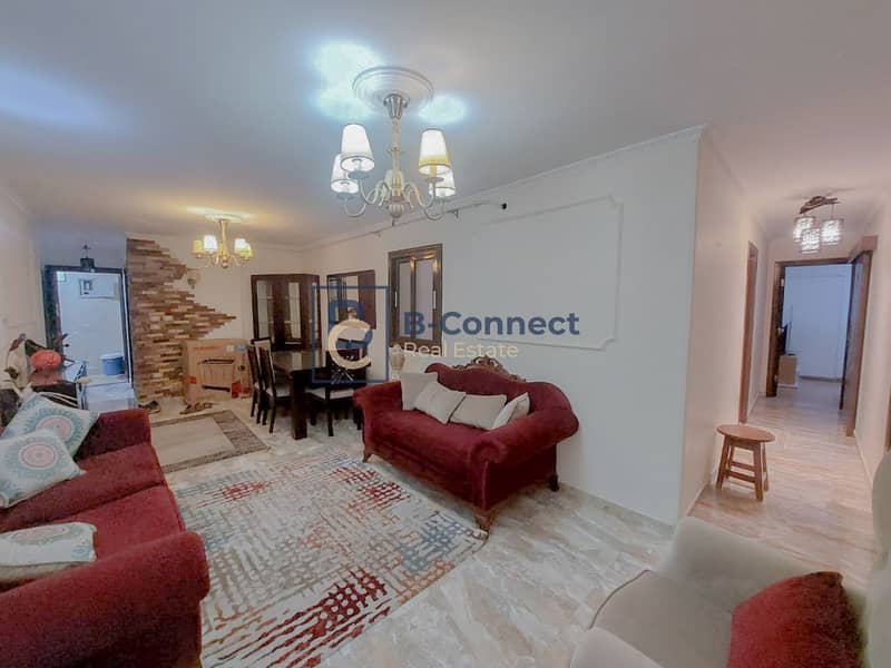 - Furnished apartment for rent 125m Smouha - Al-Riyadah School Street - Widok 2