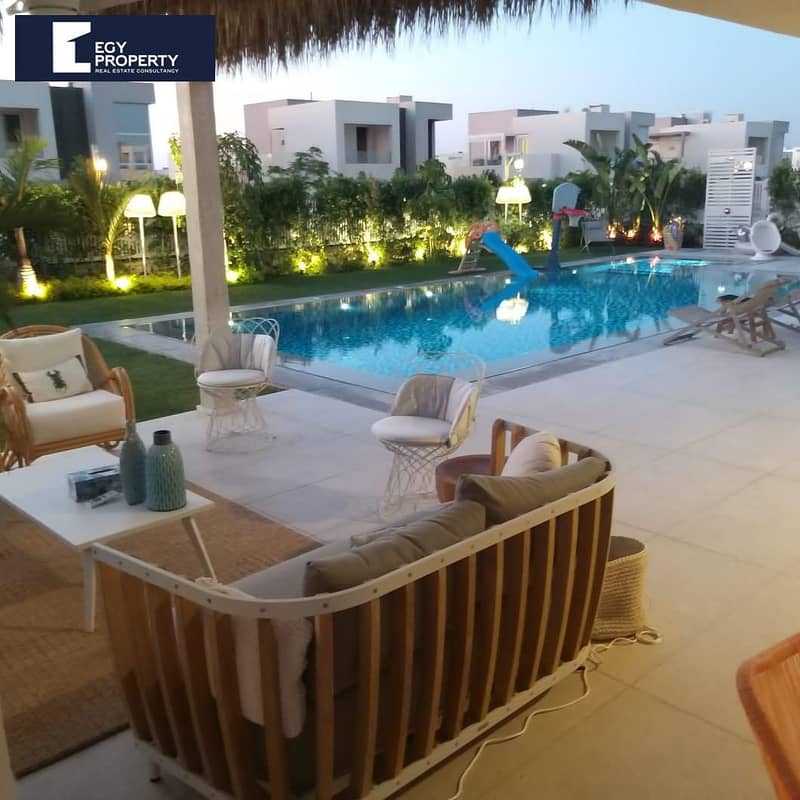 Standalone With Private Pool For Sale in Palm Hills Hacienda White - North Coast - Ansicht 3