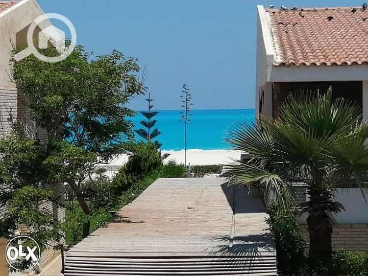 Available from July 3 to 10, second row villa by the sea with a clear view of the sea and the tongue in the best location at Diamond Beach Village, North Coast, kilometer 90, second row from the sea with a clear view of the sea, 4 air-conditioned bedrooms and 4 bathrooms, large garden, all services. Details and prices in the description. - Ansicht 2